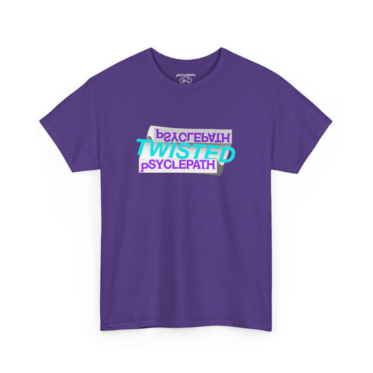 Twisted Psyclepath Purple/Light Blue Logo T-shirt